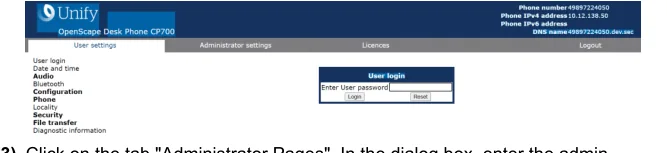 Unify web interface start page and the password prompt